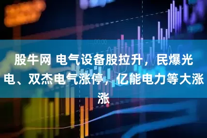 股牛网 电气设备股拉升，民爆光电、双杰电气涨停，亿能电力等大涨