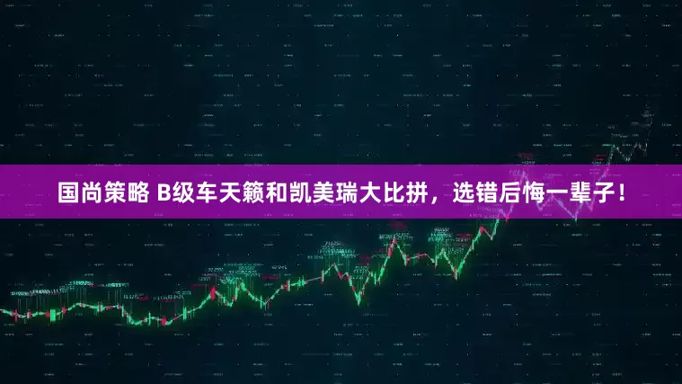 国尚策略 B级车天籁和凯美瑞大比拼，选错后悔一辈子！